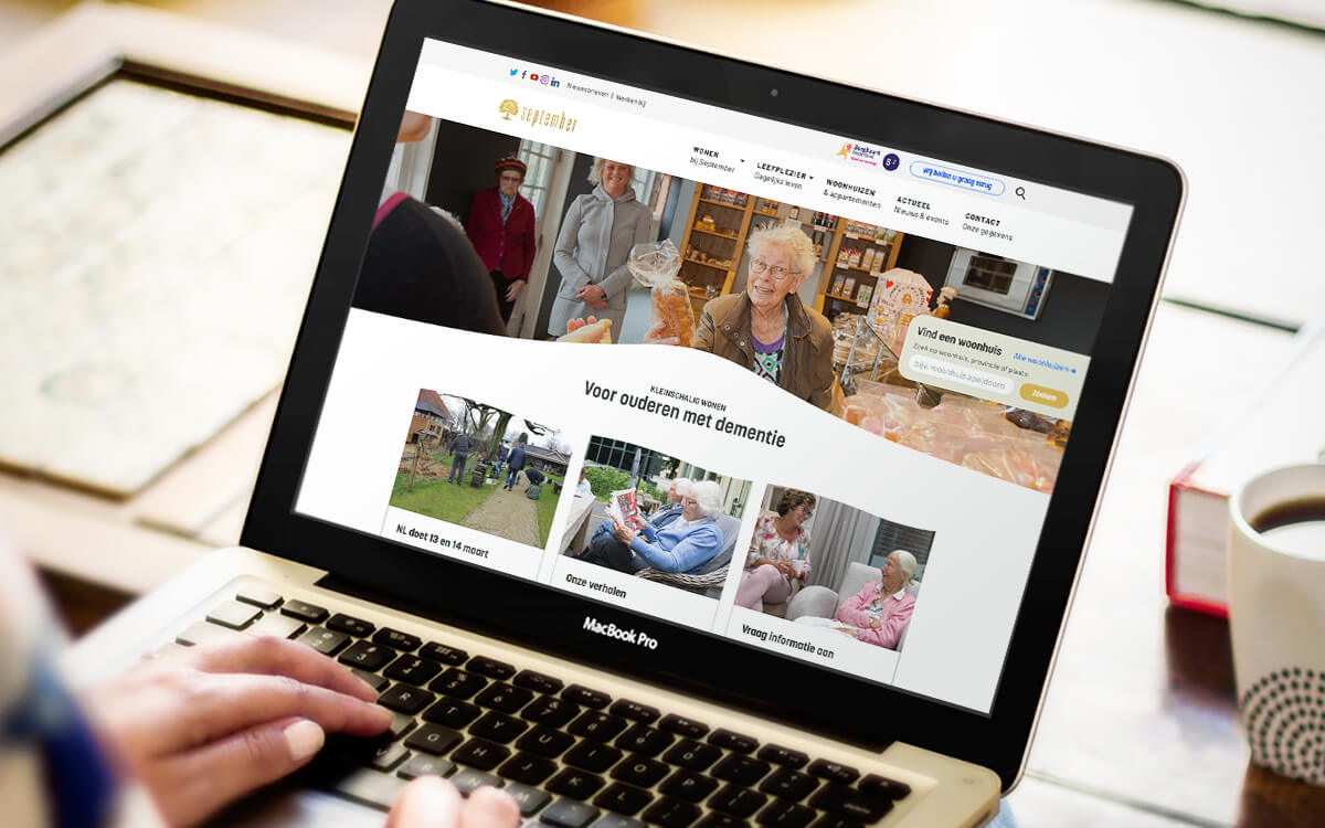 ExpressionEngine website: Wonen bij September